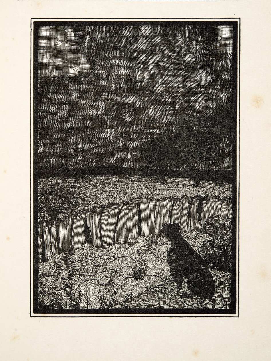 Shepherds Dog, från Hundra anekdoter av djur, pub. 1924 av Percy J. Billingshurst