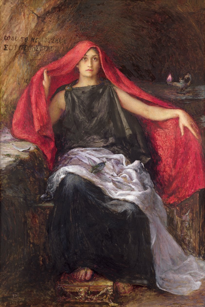 En delfisk sibylla av Percy Lancaster