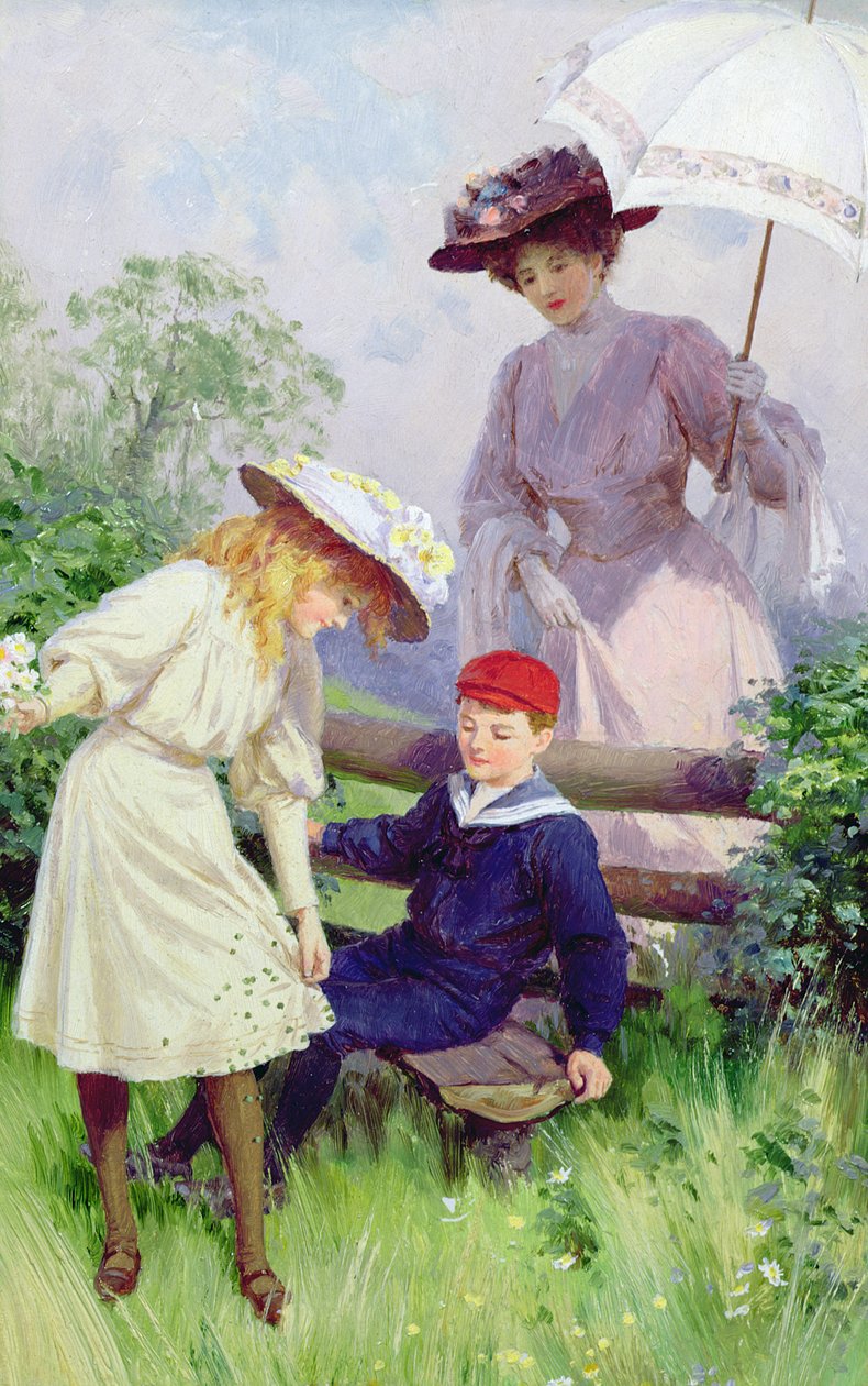 Frön som reser (olja ombord) av Percy Tarrant