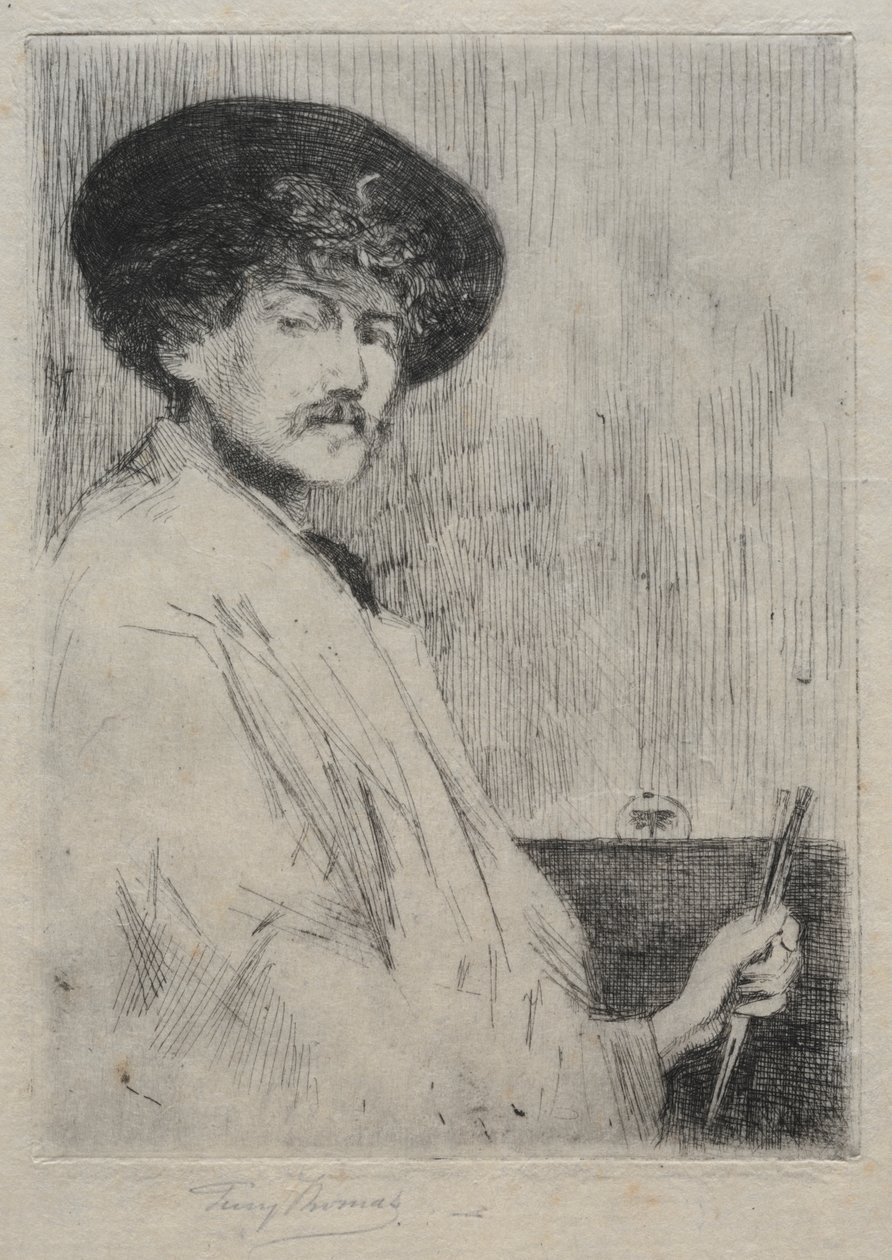 James MacNeill Whistler av Percy Thomas