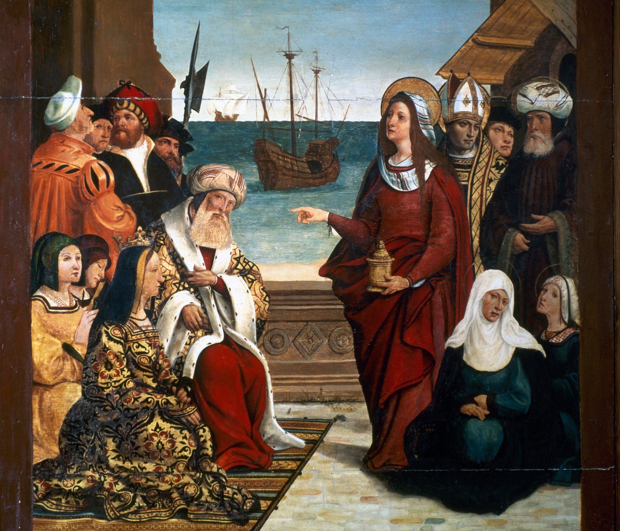 Altartavla av Maria Magdalena, detalj av Pere Mates