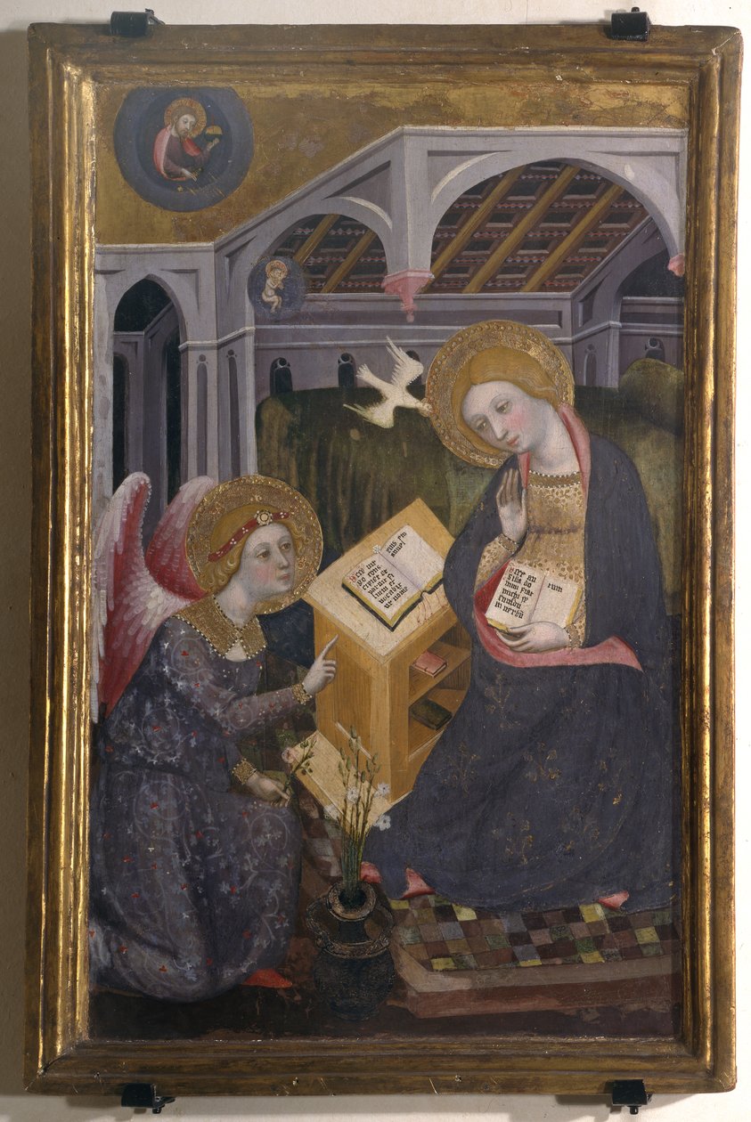 Kungörelse, c.1404 av Pere Serra