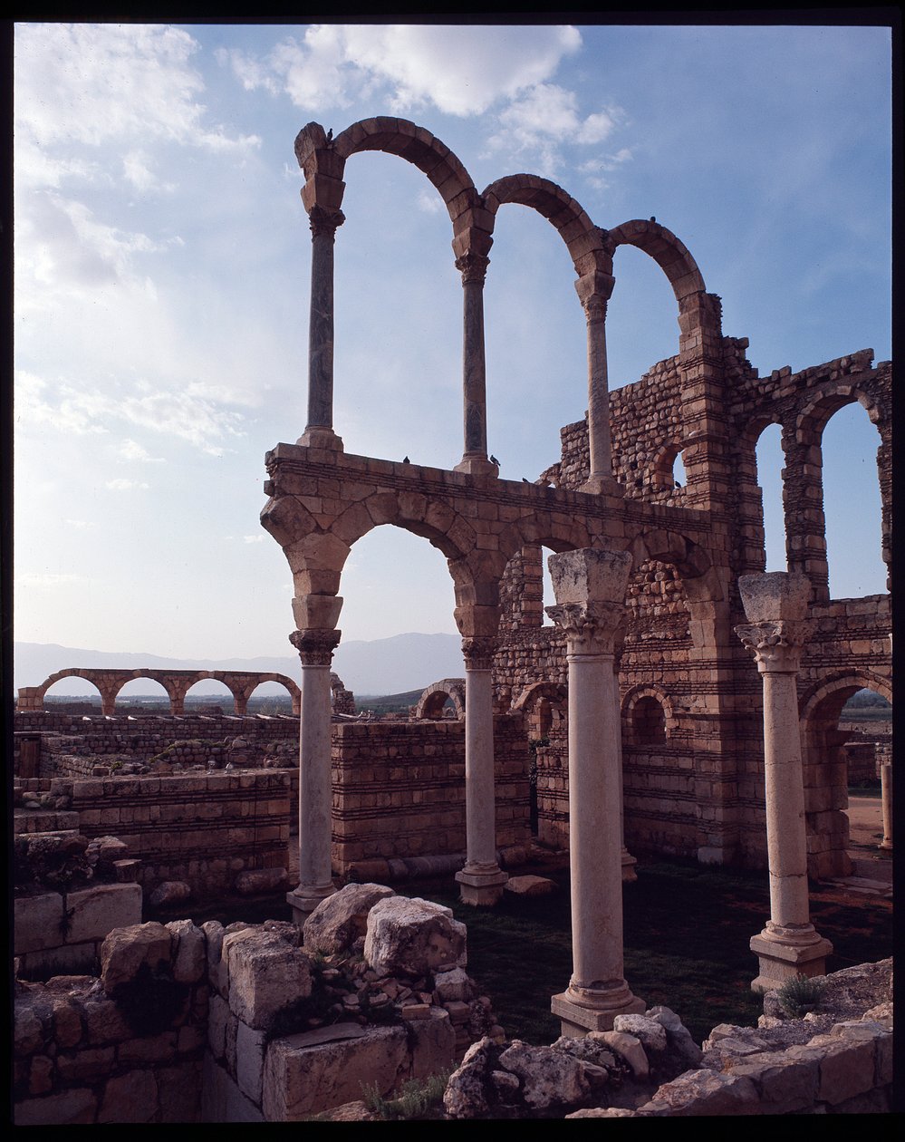 Utsikt över staden, 705-710 e.Kr av Period Umayyad