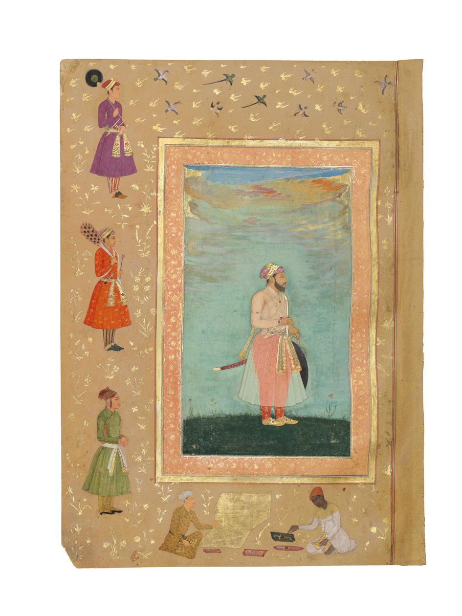 En Mughal Prince, troligen Shah Shuja, c.1645-50 av Persian School
