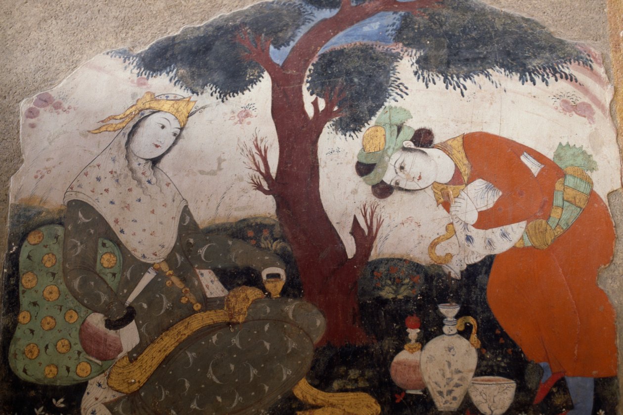 Kvinnliga figurer av Persian School