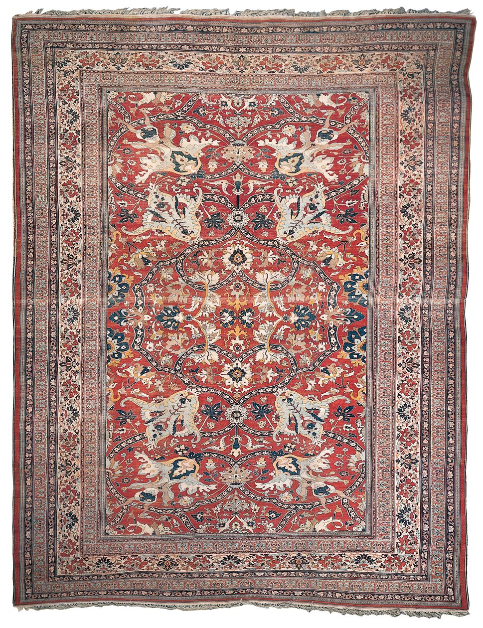 Heriz-matta, nordvästra Persien, 1800-talets tredje fjärdedel av Persian School