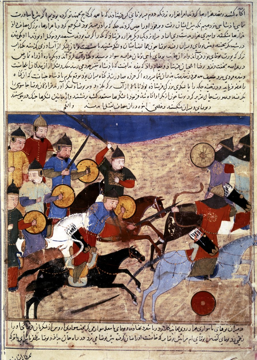 MONGOL Historia om: Mongoliska krigare av Persian School