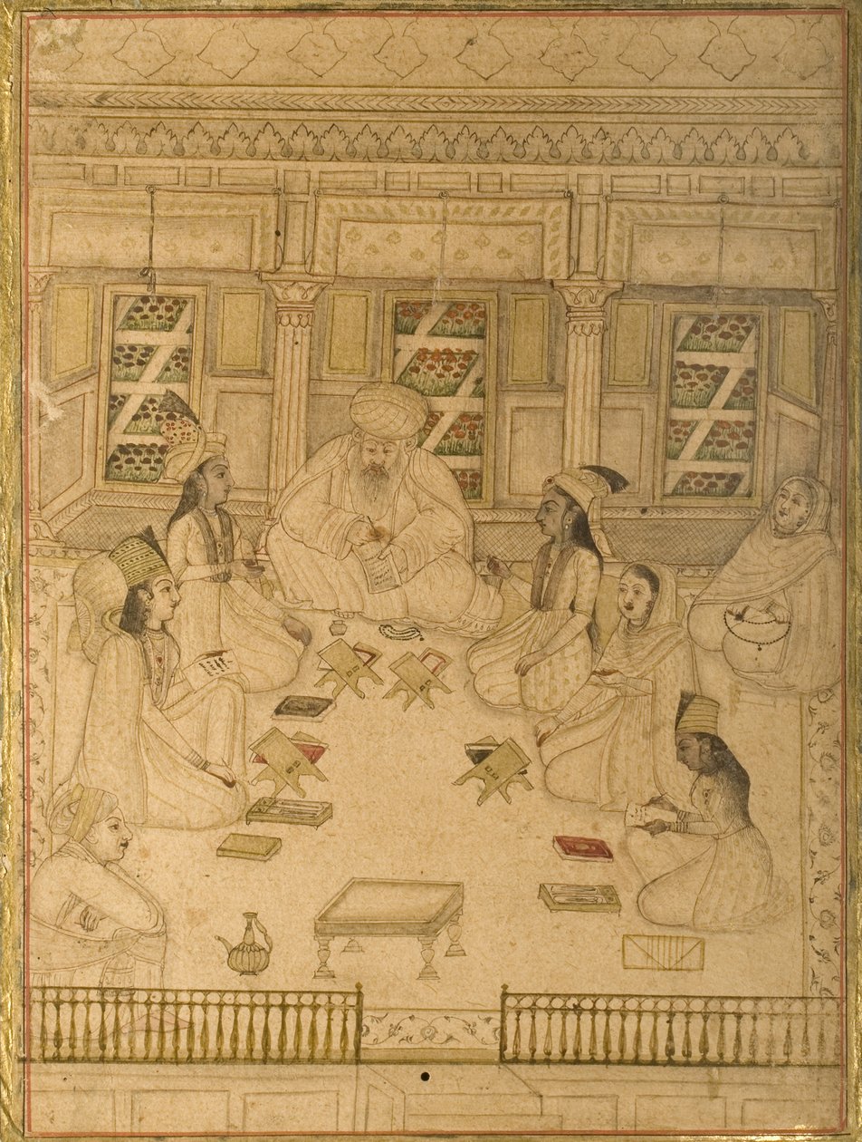 Manuskript av Gulistan av Sadi, 1787 av Persian School