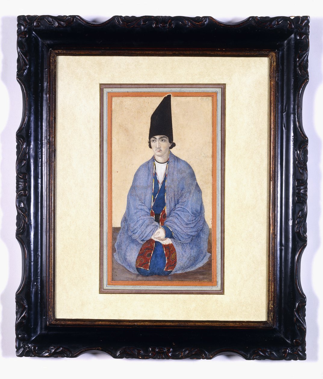 Porträtt av en ung Qajar-prins, ca 1850 av Persian School