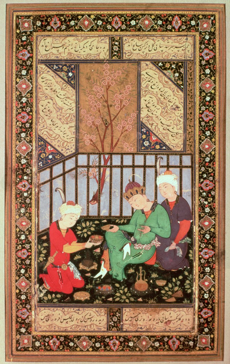 Teceremoni, 1560-70 av Persian School