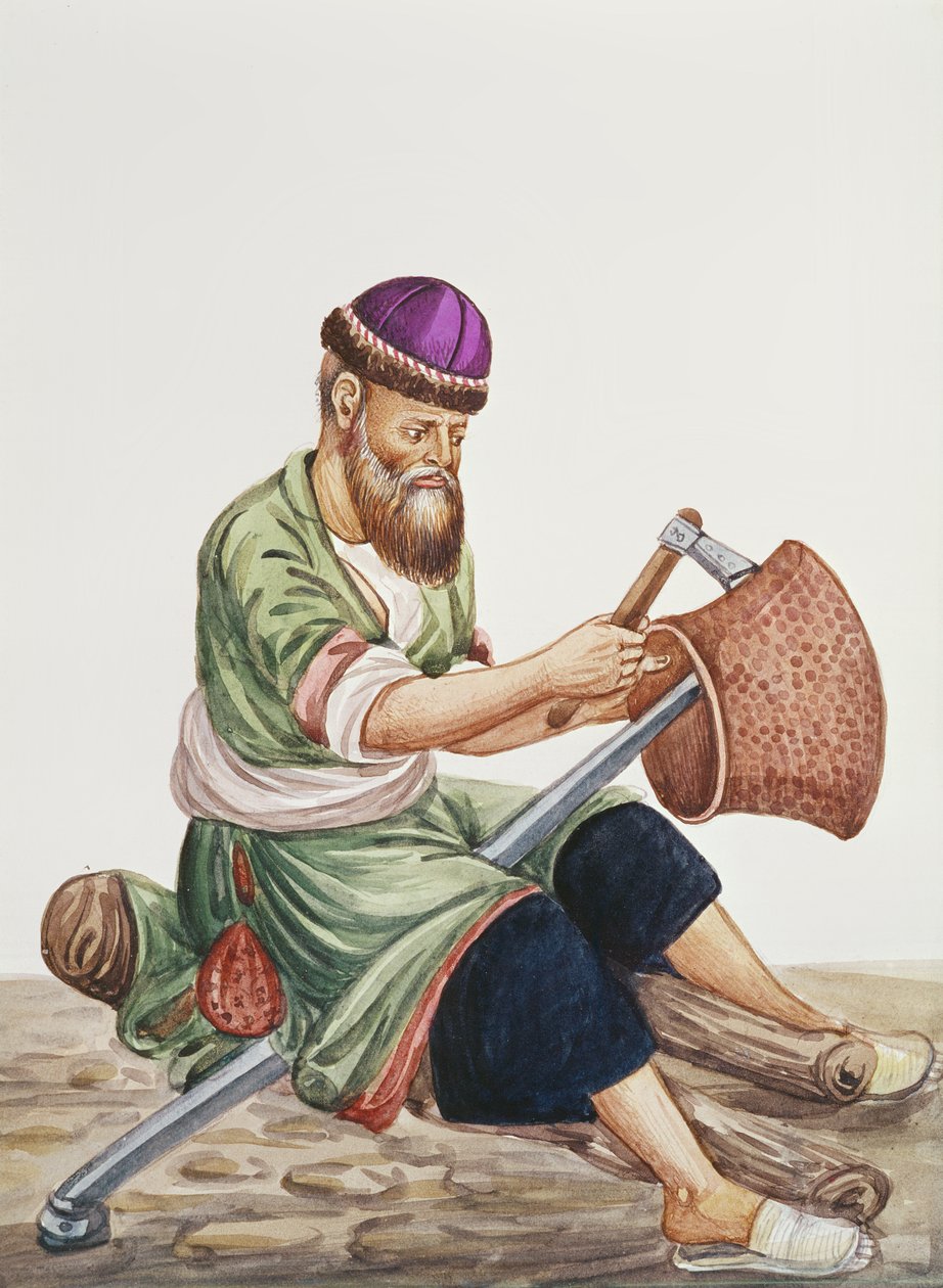 Tinkern (wc på papper) av Persian School