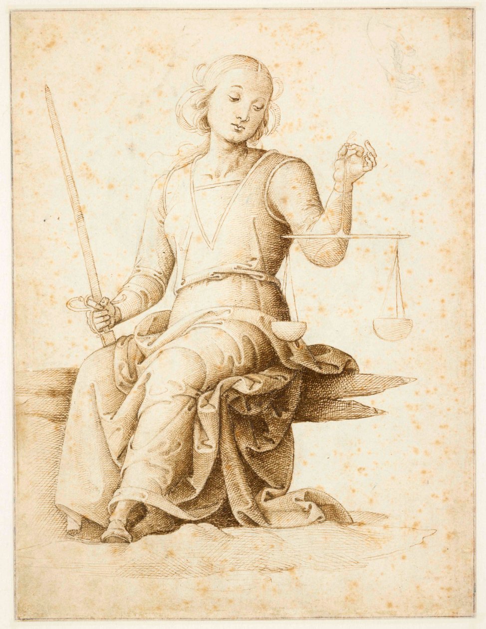 Rättvisa, 1500-1503. av Perugino