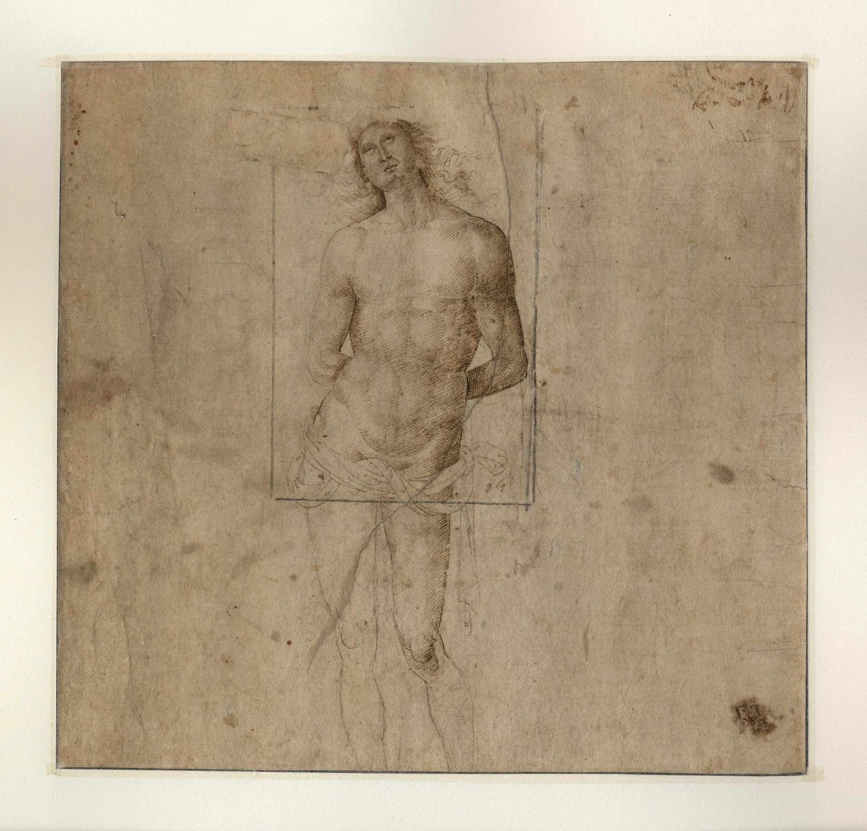 Sankt Sebastian, ca. 1500. av Perugino