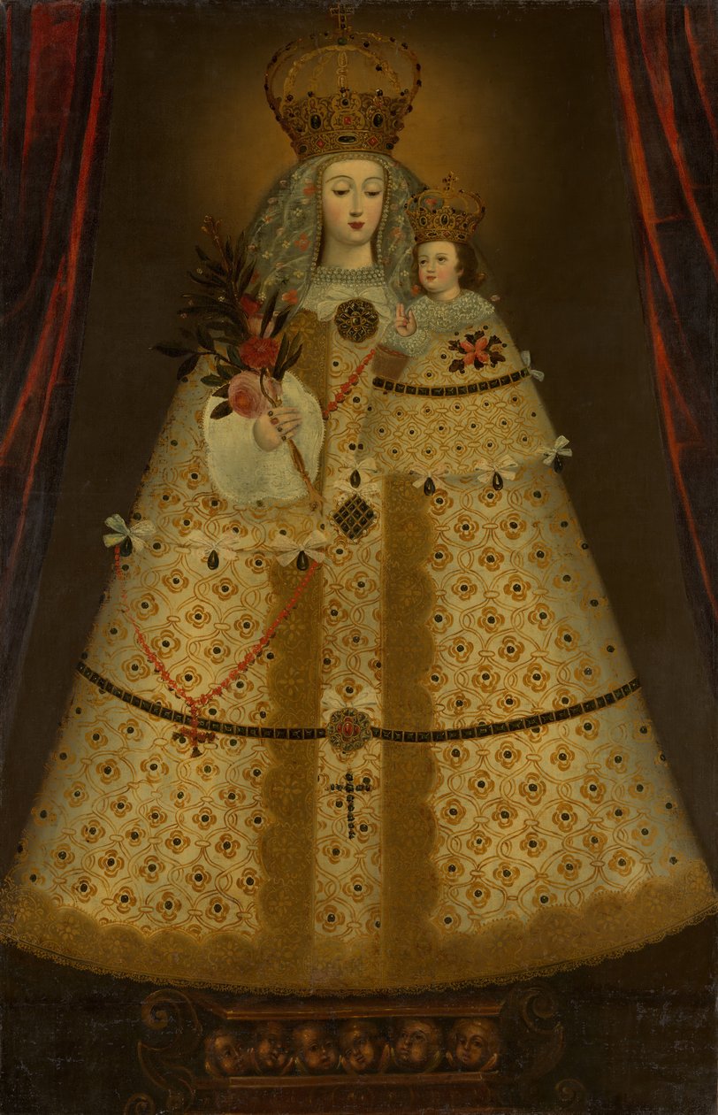 Vår Fru av Guápulo, 1700-talet. av Peruvian