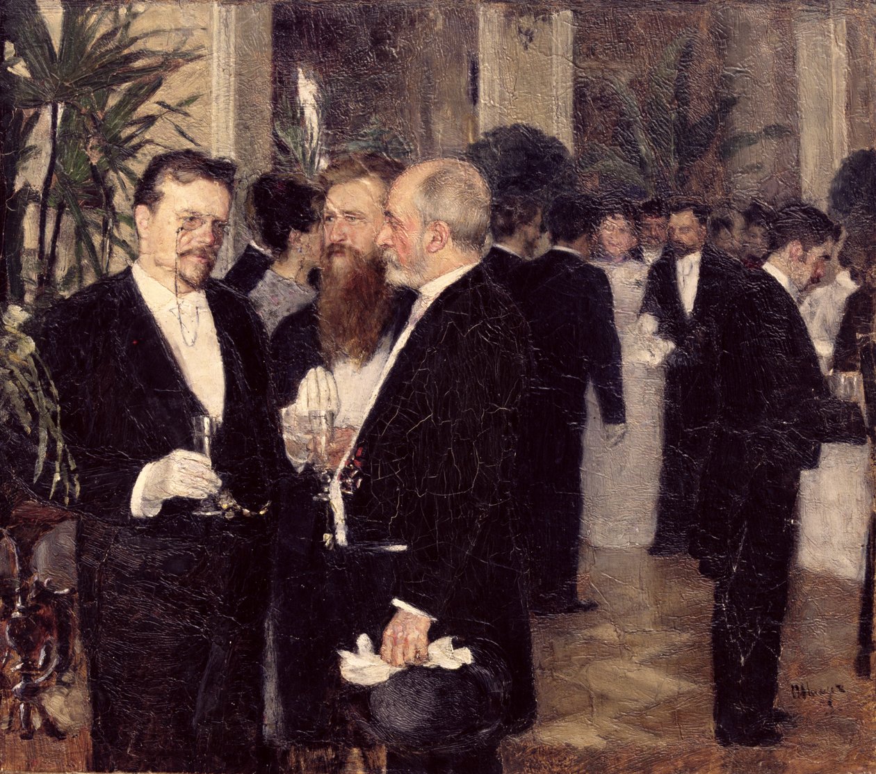 På balen, 1900 av Peter Alexandrovich Nilus