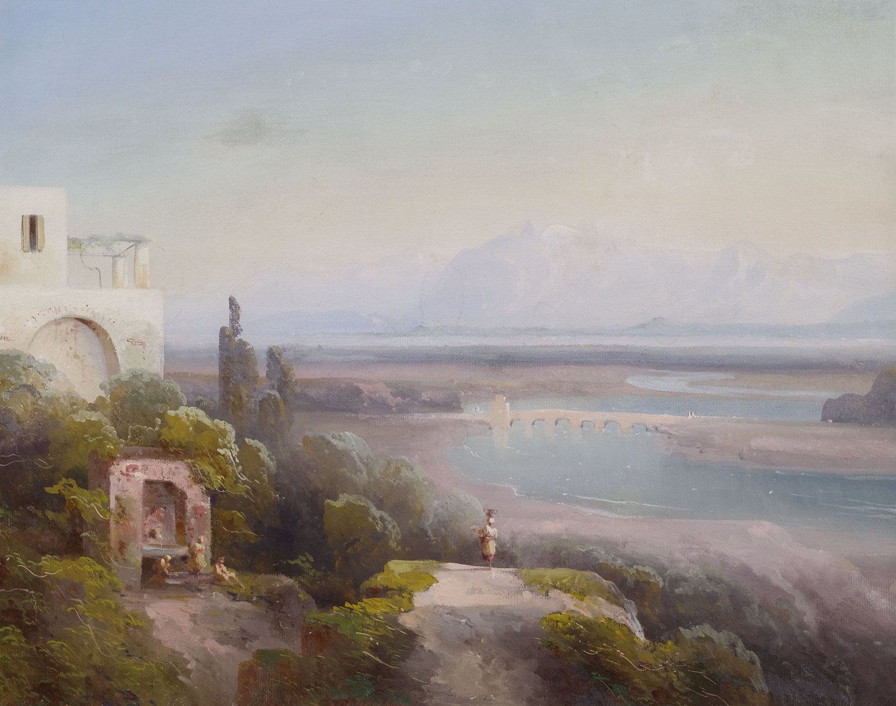 Süditalienische Landschaft av Peter Conrad Schreiber