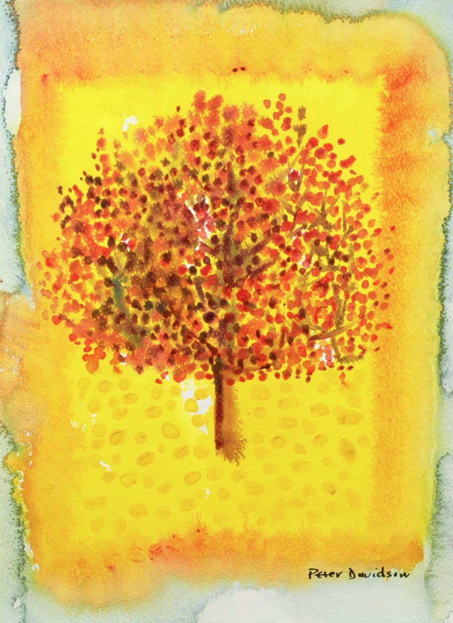 Fruktbärande träd, 1996 (wc) av Peter Davidson