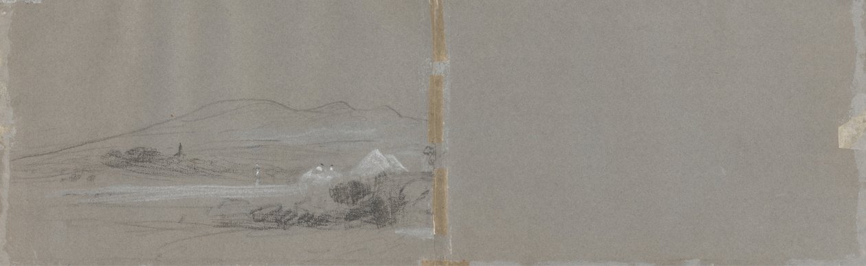 Harvesting Scene, Cheddington av Peter de Wint