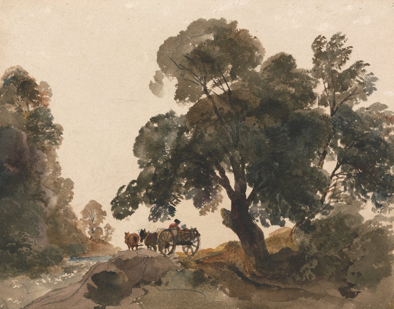 The Wagon av Peter de Wint