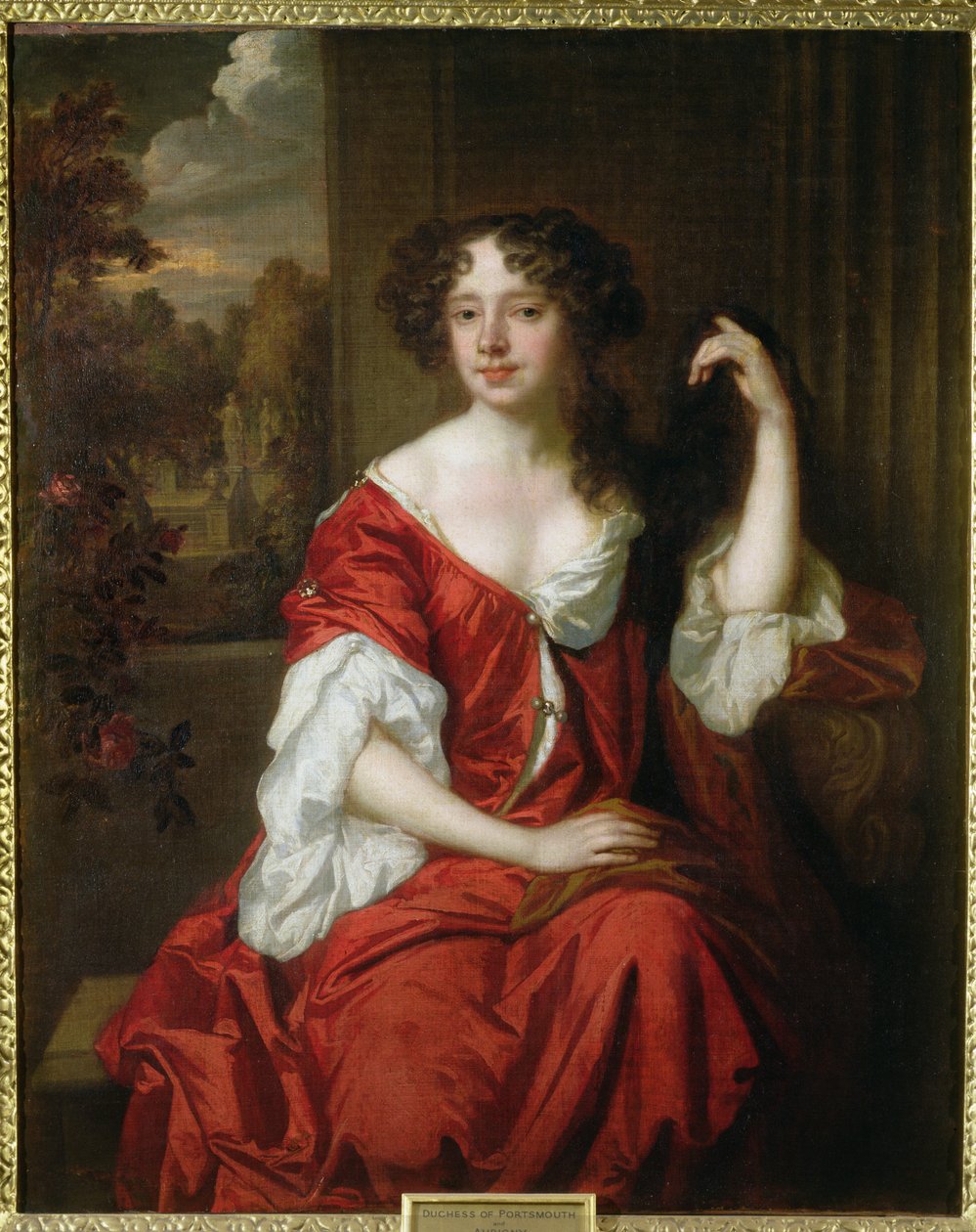 Louise de Kerouaille (1649-1734) hertiginna av Portsmouth och Aubigny av Peter Lely
