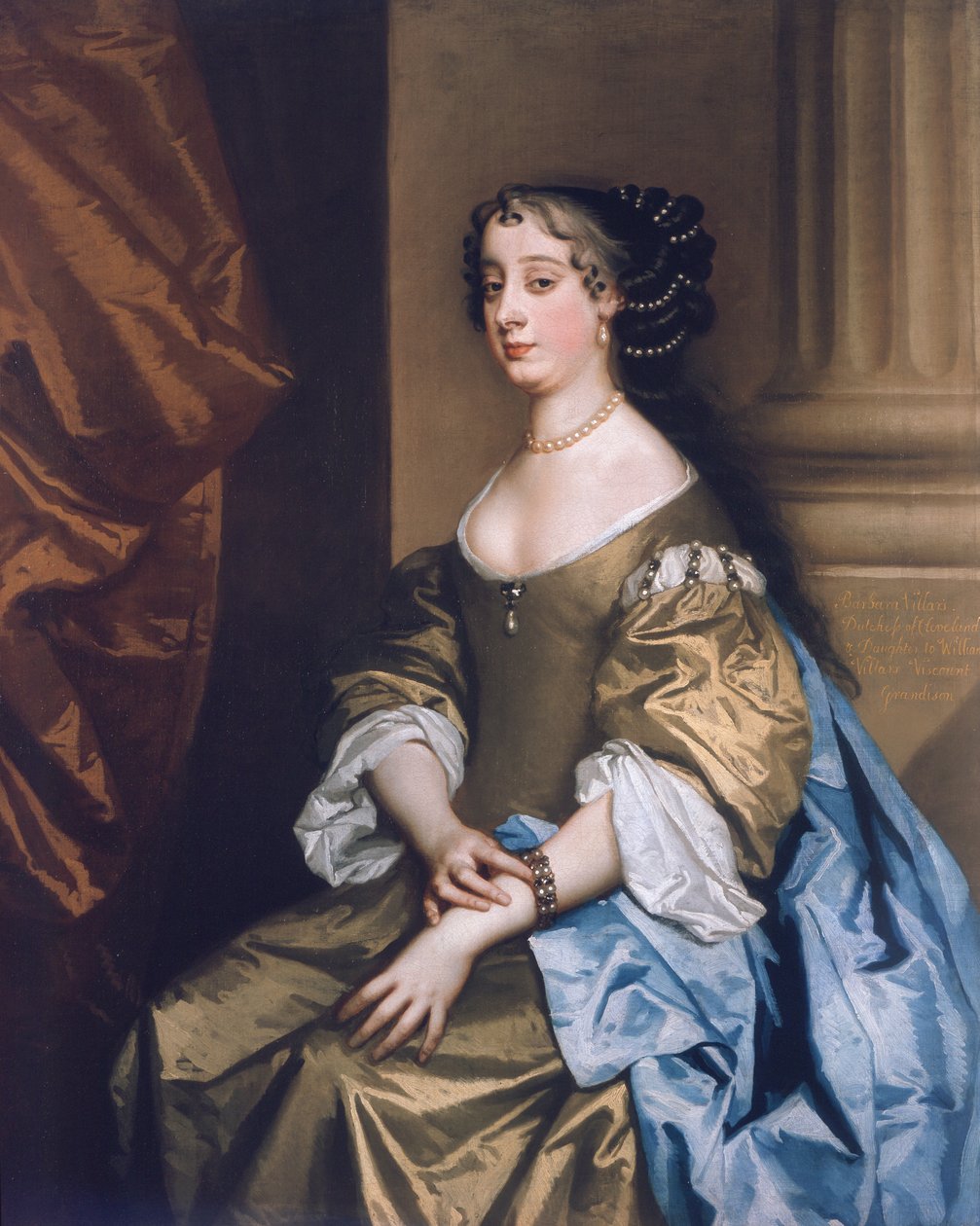 Porträtt av Barbara Villiers av Peter Lely