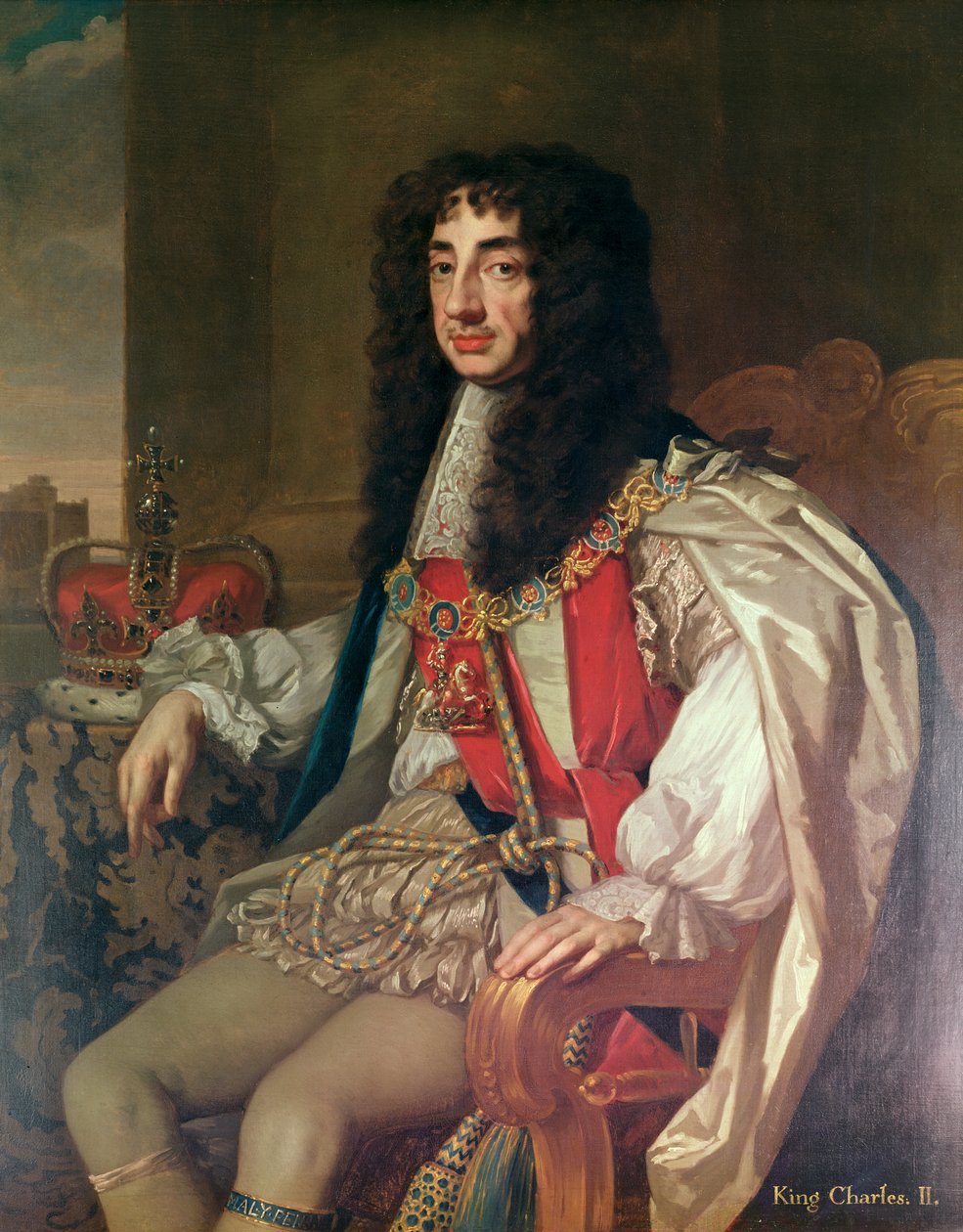 Porträtt av Karl II av Peter Lely
