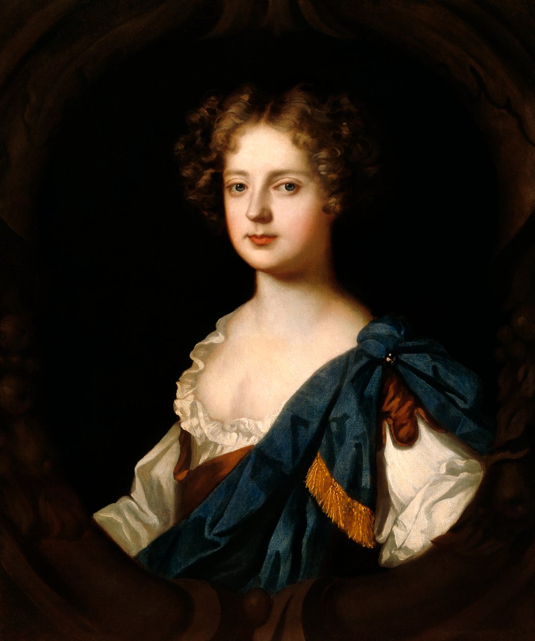 Porträtt av Nell Gwynne, ca 1680 av Peter Lely
