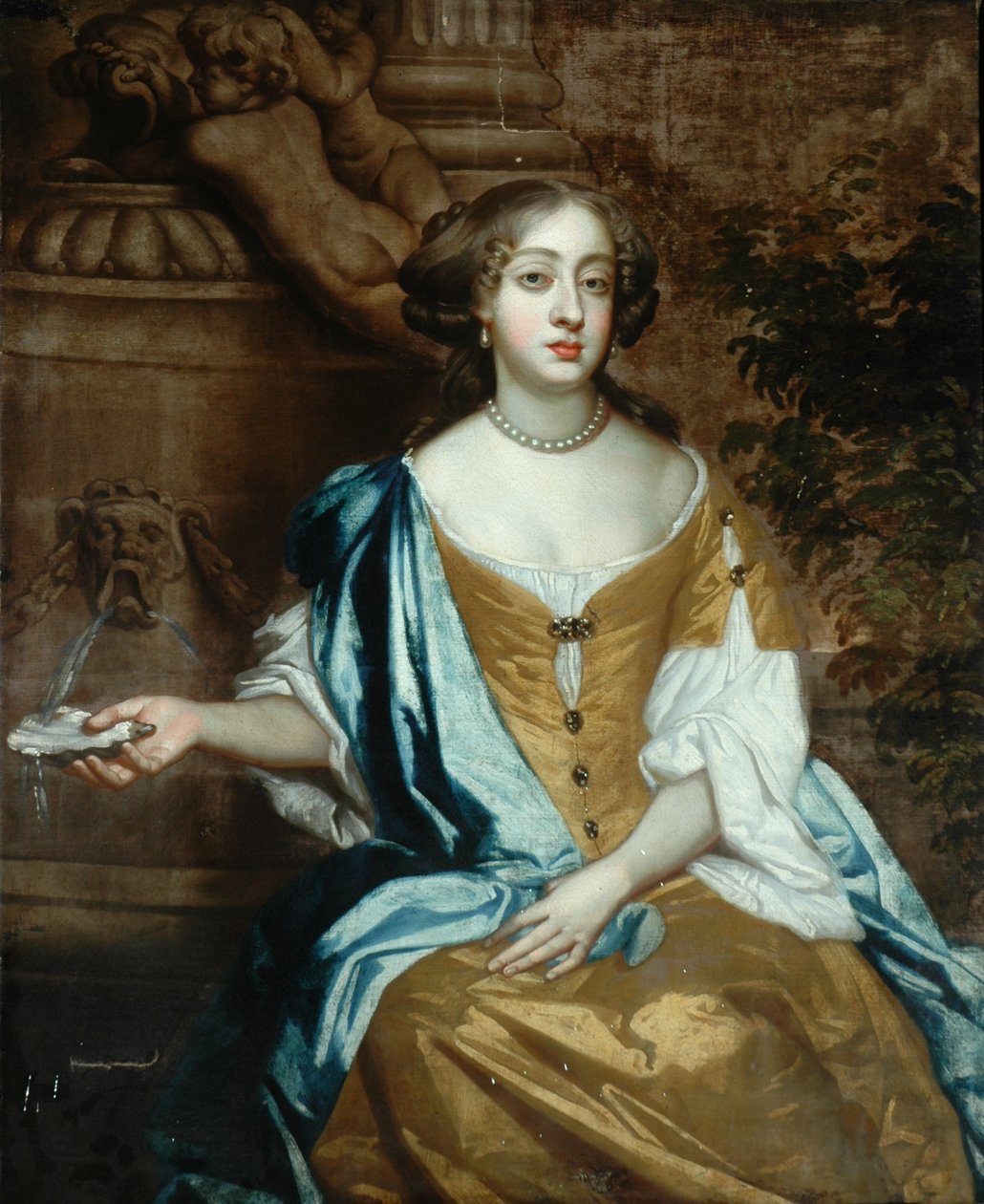 Porträtt av en dam av Peter Lely