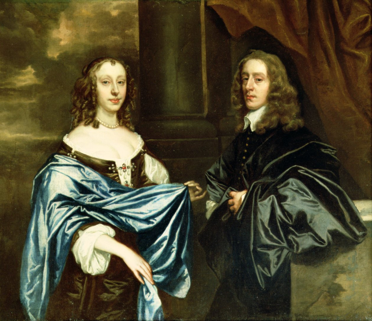 Den ärade James Herbert och hans fru Jane av Peter Lely