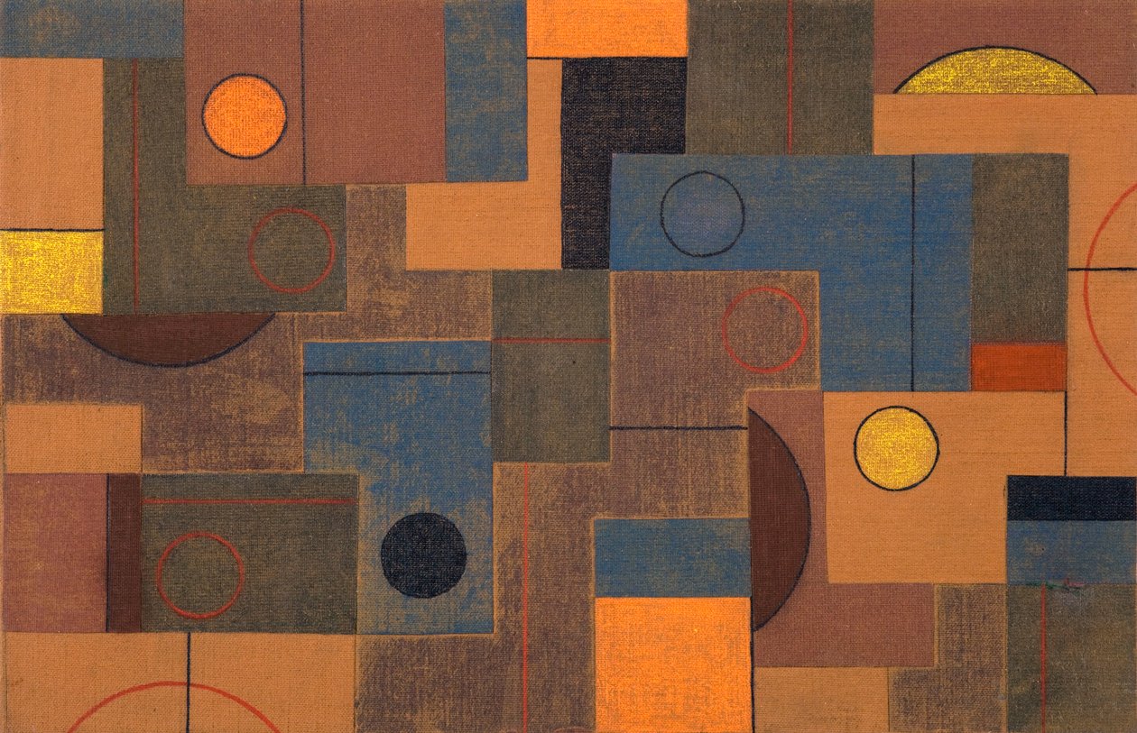 Cubismo, 2002 (akryl på duk) av Peter McClure