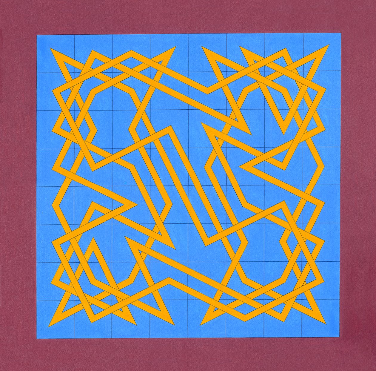 Knights Talisman, 2011 (akryl ombord) av Peter McClure