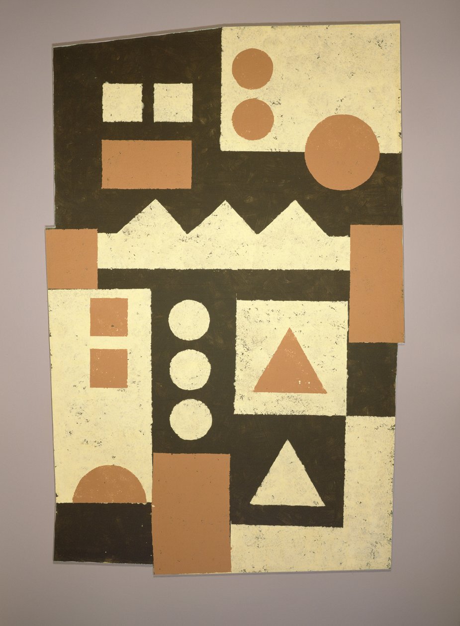 Sköld, 1998 (akryl på tavla) av Peter McClure