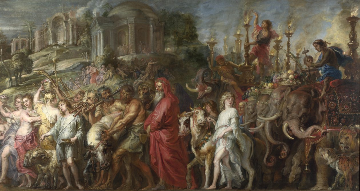 A Roman Triumph av Peter Paul Rubens