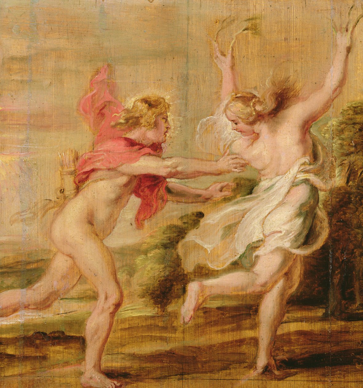 Apollo och Daphne, ca 1636 av Peter Paul Rubens