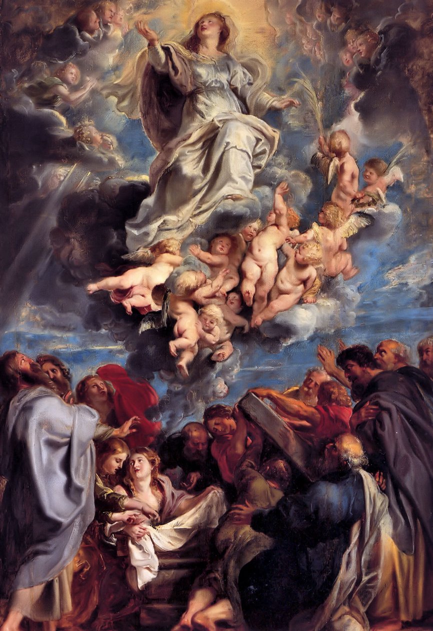 Assumption of the Devine and Holy Virgin Mary av Peter Paul Rubens