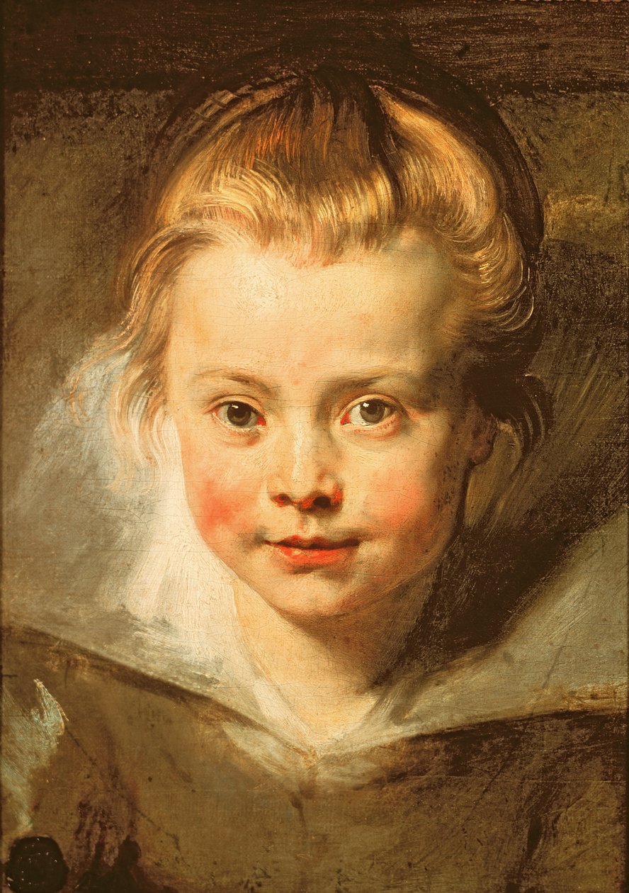 Clara Serena, ca 1616 av Peter Paul Rubens