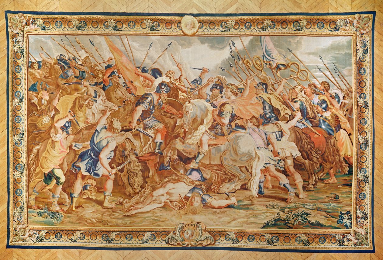Konstantin i strid (tapet) av Peter Paul Rubens