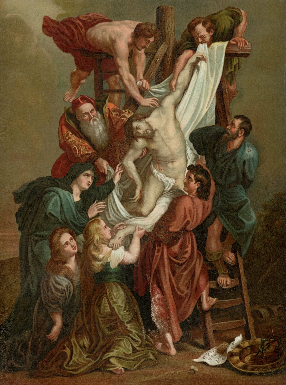 Avsättning från korset av Peter Paul Rubens