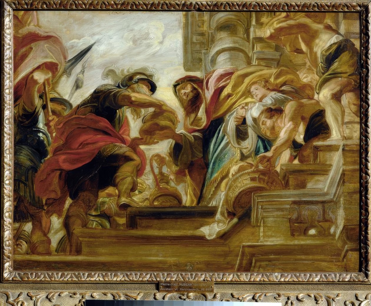 Abrahams och Melkisedeks möte av Peter Paul Rubens