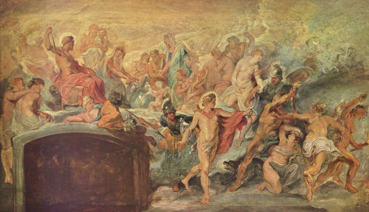 Die Blüte Frankreichs unter der Regentschaft Marias von Medici av Peter Paul Rubens