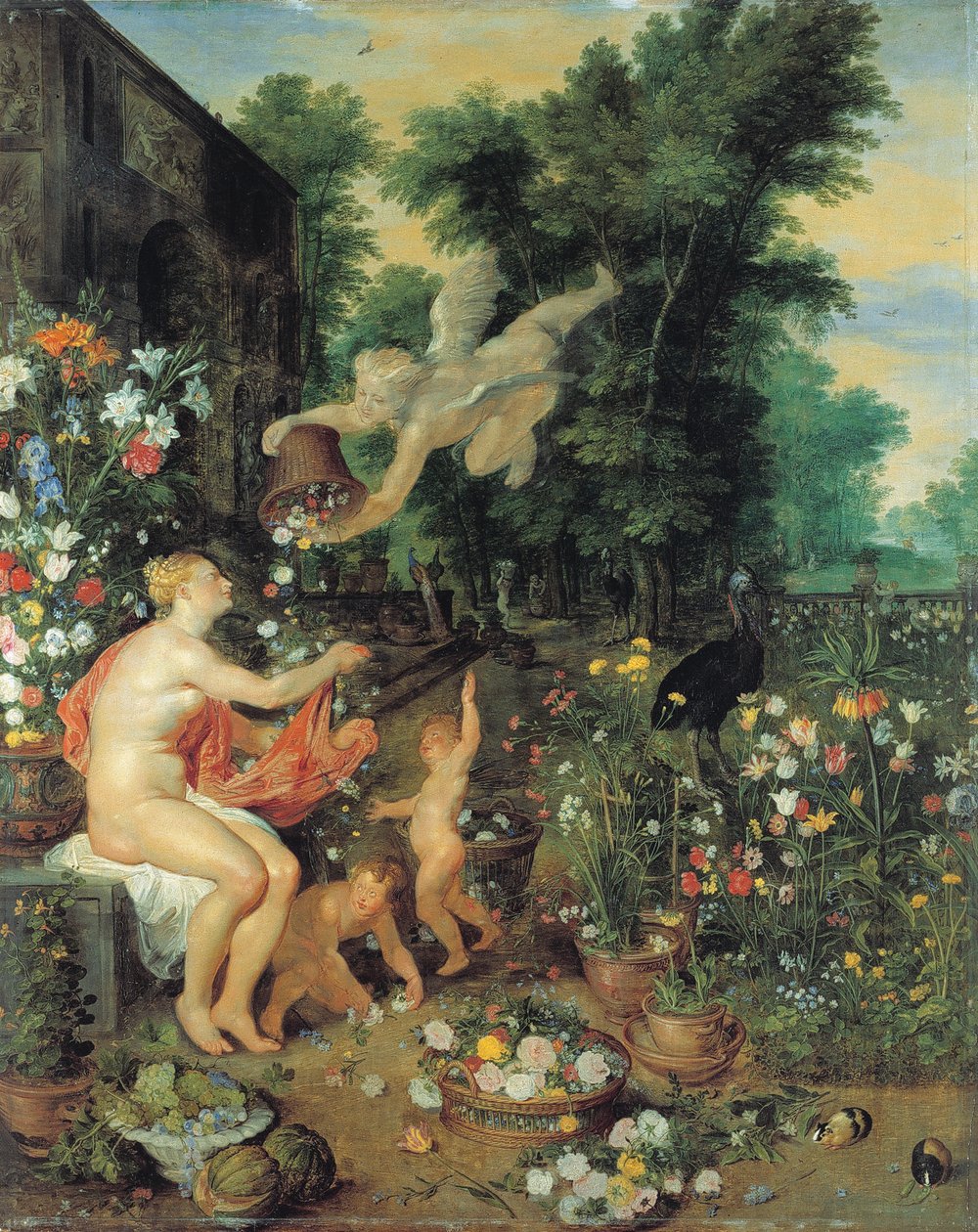 Flora and Zephyr av Peter Paul Rubens
