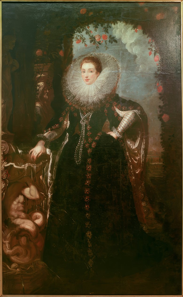 Porträtt av en kvinna av Peter Paul Rubens