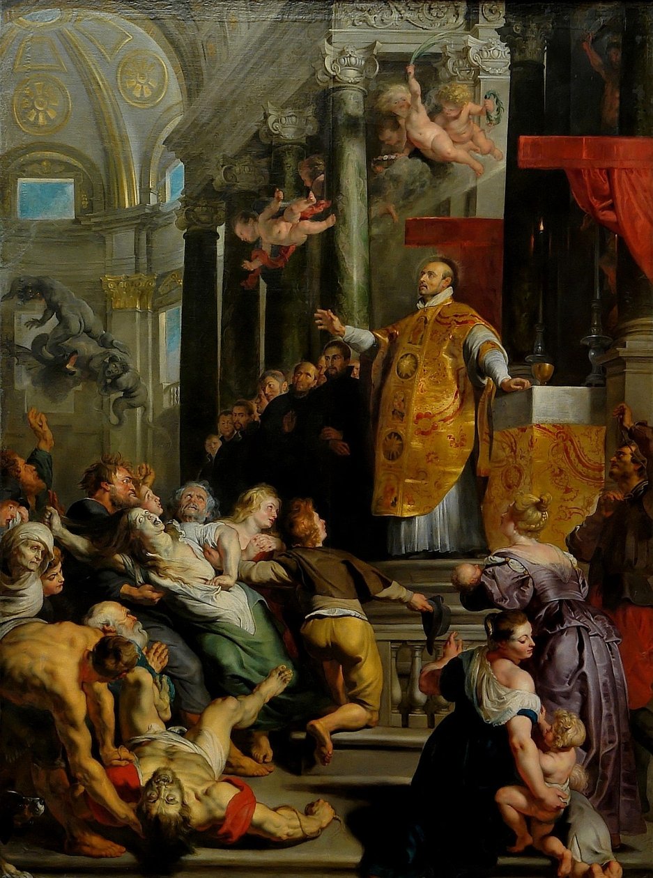 Glory of St Ignatius of Loyola av Peter Paul Rubens