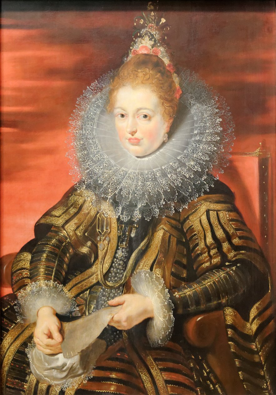 Infante Clara Eugénie  av Peter Paul Rubens