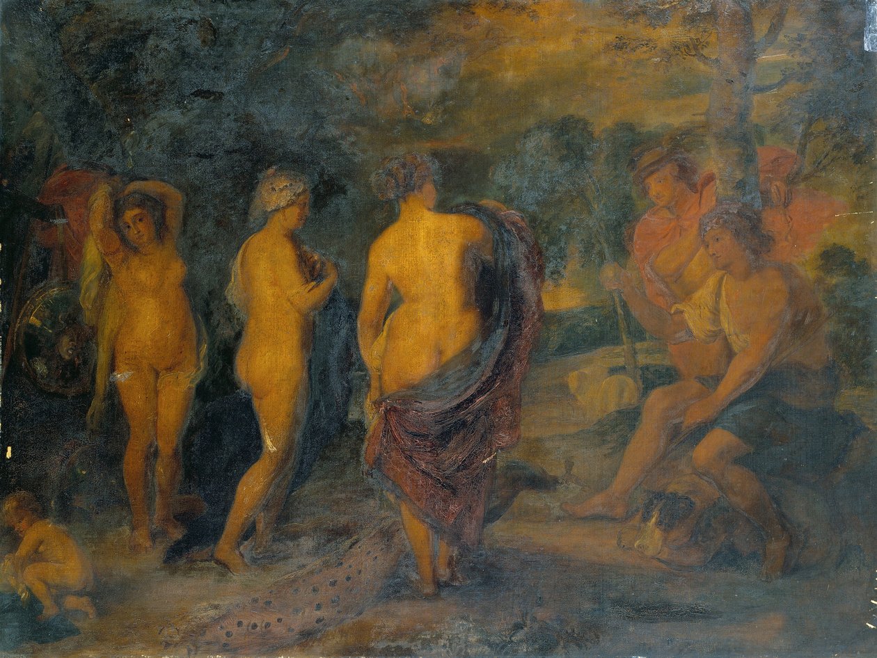 Judgement of Paris av Peter Paul Rubens