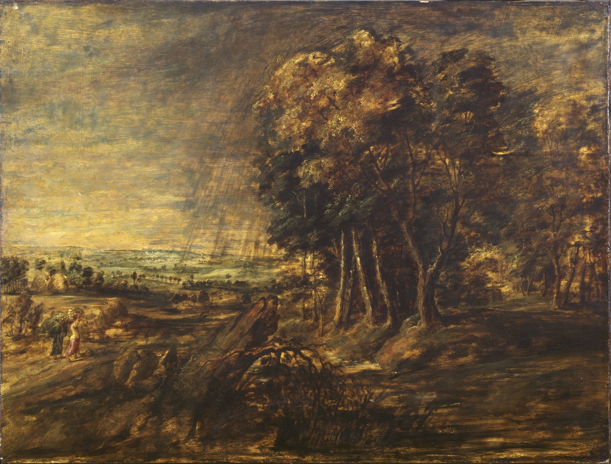 Landskap efter stormen av Peter Paul Rubens