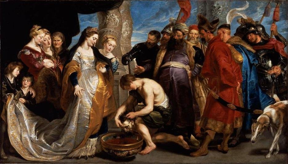 Legend of Tomyris av Peter Paul Rubens