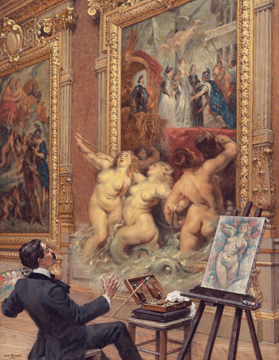 Les joies de línondation  av Peter Paul Rubens