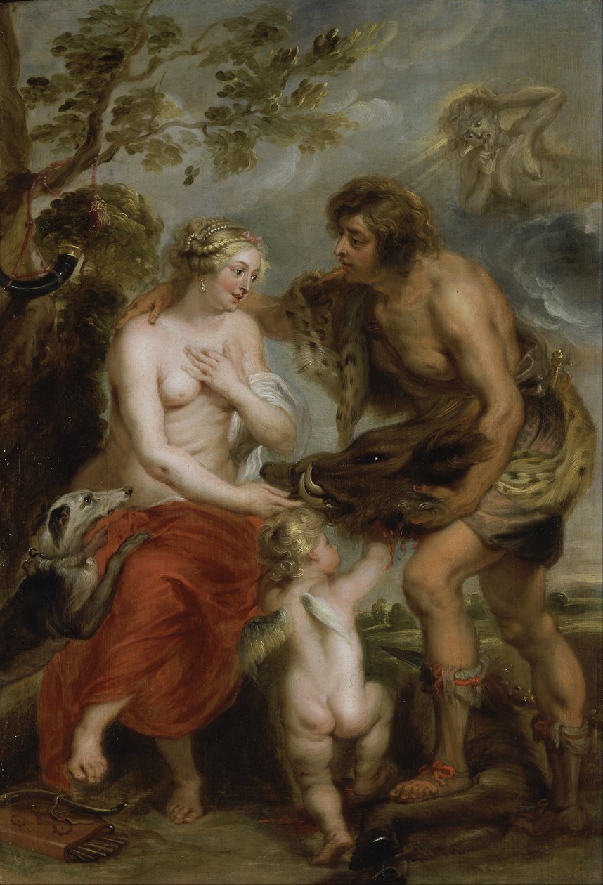 Meleager and Atalanta av Peter Paul Rubens