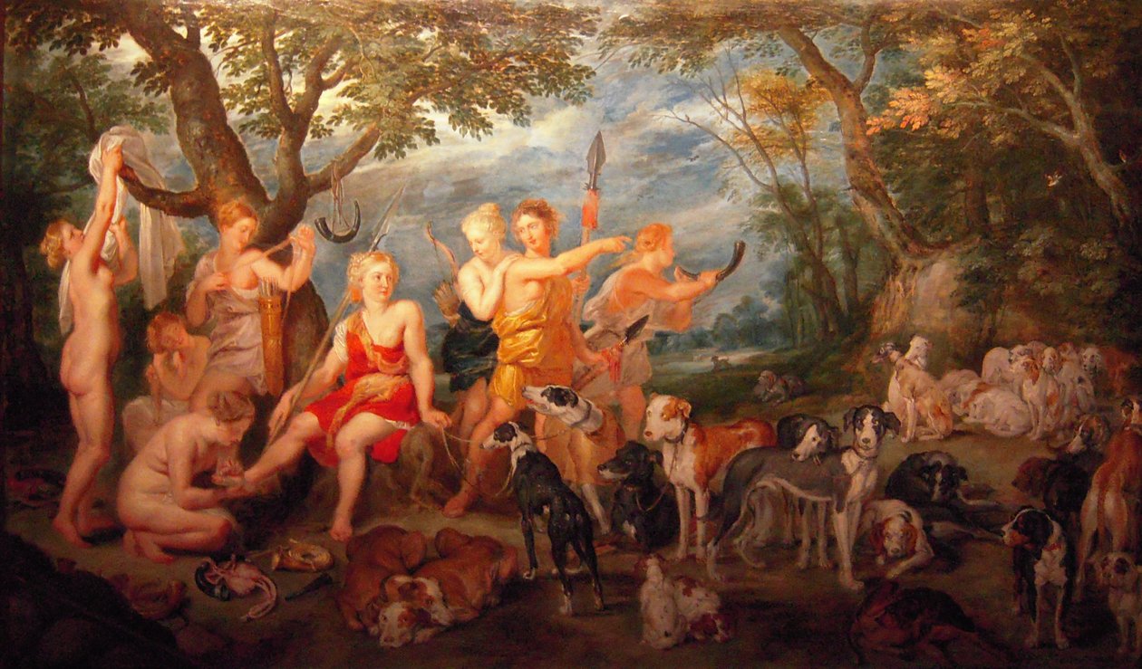 Musee de la Chasse et Nature av Peter Paul Rubens